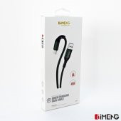 İmeng Apple İphone 12 Pro 6A 100W UsbA to Lightning Data ve Hızlı Şarj Kablosu Yeşil - 6