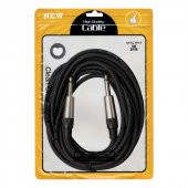 Magicvoice LD393A 5 Metre 6.35Mm Mono Erkek Jak (TS) Ses Kablosu Metal Jack thumbnail 2