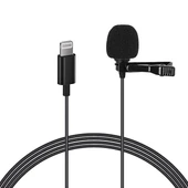 Magicvoice JH-041 Cep Telefonu İçin Lightning Youtuber Yaka Mikrofonu thumbnail 7