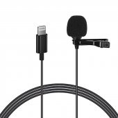 Magicvoice JH-041 Cep Telefonu İçin Lightning Youtuber Yaka Mikrofonu thumbnail 1