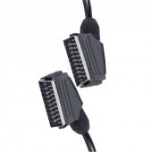 Elektromer 1.2 Metre 7 Mm Tırnaklı Scart Scart Kablo - 3