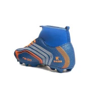 Mavi Turuncu Çoraplı Krampon Futbol Ayakkabısı 435 - 2