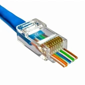 Powermaster EZRJ45 Cat5-Cat6 Açık Uçlu Soket 8P-8C (100 Adet) thumbnail 3