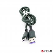 İmeng OnePlus 7T Pro 6A 100W UsbA to Type-C Data ve Hızlı Şarj Kablosu Yeşil - 2