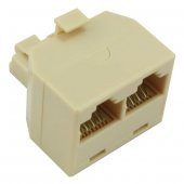 RJ 45 1 Erkek / 2 Dişi Çevirici 8P8C - 2