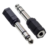 6,3 Mm Stereo Erkek-3,5 Mm Stereo Dişi Çevirici - 3