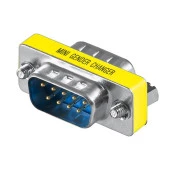 Powermaster PM-5455 DB9 RS232 Erkek-Erkek (M2M) 9 Pin Çevirici Ara Adaptör - 1