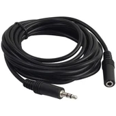Powermaster 3.5 Mm Stereo Erkek/Dişi 5 Metre Aux Çevirici Uzatma Kablo PM-5758 thumbnail 4