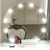 Powermaster PM-7316 10'Lu Beyaz Makyaj Aynası Işığı - 9