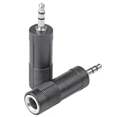 Powermaster 3.5 Mm Stereo Erkek - 6.3 Mm Stereo Dişi Jack thumbnail 4