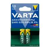 Varta 56706 1.2V 2100 Mah Şarjlı AA Kalem Pil (2'Li Paket) - 5