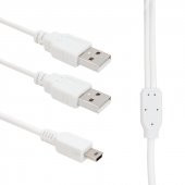 Powermaster USB 2 A Erkek-Mini USB 5 Pin 1 Metre Kablo - 4