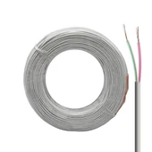 Lan LN-TEL22 Beyaz 2'Li Flat Köken 100 Metre Telefon Kablosu thumbnail 3