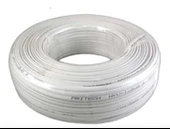 Lan LN-TEL22 Beyaz 2'Li Flat Köken 100 Metre Telefon Kablosu thumbnail 1