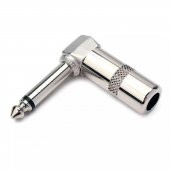6.3 Mm Mono L Tip Metal Gitar Jack - 1