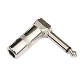 6.3 Mm Mono L Tip Metal Gitar Jack thumbnail 2