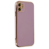 iPhone 12 Kılıf Luxury Seri Kamera Korumalı Silikon Kapak - 4