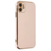 iPhone 12 Kılıf Luxury Seri Kamera Korumalı Silikon Kapak - 6