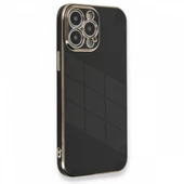 iPhone 13 Pro Max Kılıf Luxury Seri Kamera Korumalı Silikon Kapak - 4