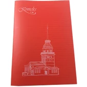 KOMEKS PP KAPAK DEFTER A4 80YP CIZGILI (0080) - 1