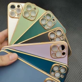 iPhone 12 Pro Max Kılıf Luxury Seri Kamera Korumalı Silikon Kapak - 4