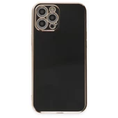 iPhone 12 Pro Max Kılıf Luxury Seri Kamera Korumalı Silikon Kapak - 3