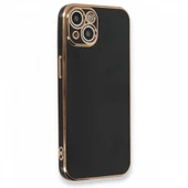 iPhone 13 Kılıf Luxury Seri Kamera Korumalı Silikon Kapak - 10