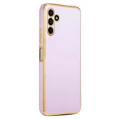 Samsung Galaxy A14 Kılıf Luxury Seri Kamera Korumalı Silikon Kapak - 5