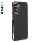 Samsung Galaxy A14 Kılıf Luxury Seri Kamera Korumalı Silikon Kapak - 1