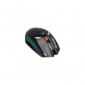 Zuidid BWM1 USB Alıcılı 2.4G RGB Işıklı Şarj Edilebilir Optik Kablosuz Mouse - 1