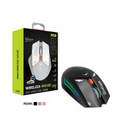 Zuidid BWM1 USB Alıcılı 2.4G RGB Işıklı Şarj Edilebilir Optik Kablosuz Mouse - 2