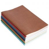 PULKO Notebook Not Defteri, (13x21cm), Terzi Dikiş, Termo Deri Kapak, 96 Sayfa, Krem Kağıt, Düz, 032, - 1