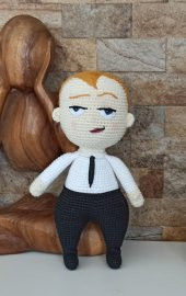Patron Bebek Amigurumi Organik Oyuncak - 1