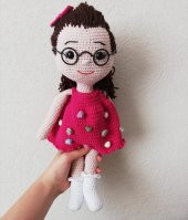 Gülçiçek Bebek Amigurumi Organik Oyuncak - 1