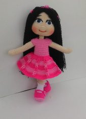 Sevimli Nur Bebek Amigurumi Organik Oyuncak - 1