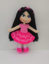 Sevimli Nur Bebek Amigurumi Organik Oyuncak - 2