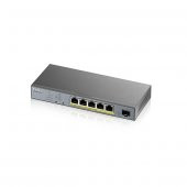 ZYXEL GS1350-6HP 6 PORT YÖNETILEBILIR POE SWITCH 60 WATT - 1
