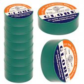 Globe 0.13Mmx19mm İzole Bant 10'Lu Yeşil - 2