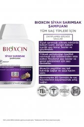 Bioxcin Siyah Sarımsak Şampuan 3x300 Ml - Saç Dökülmesi Şampuanı - 2