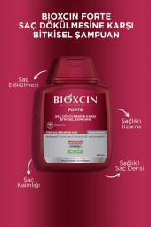 Bioxcin Forte Şampuan Tüm Saç Tipleri Için 3x300ml Yoğun Saç Dökülmesi Şampuanı - 4