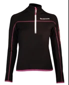 Grifone Elna Shirt Yarım Fermuarlı Polar Sweat Fuşya-Siyah L - 4