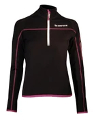 Grifone Elna Shirt Yarım Fermuarlı Polar Sweat  Fuşya-Siyah XS - 9