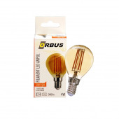 Orbus Pa45 4W Amber E14 300Lm - 1