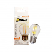 ORBUS GC45 Ampul 4W CLEAR E27 400Lm - 1