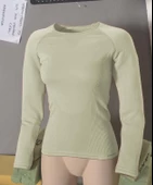 Patagonia Bayan Cap MW Variable Knit Crew Termal İçlik Antrasit L - 12