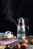 Schafer Gourmemaxx Cam Çay Makinesi Kettle 4 Parça - 1