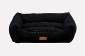 Dubex Cookie Kedi Köpek Yatağı Siyah XSmall 50x40x17 cm - 1