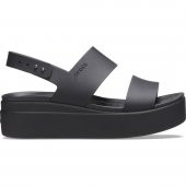 Crocs 206453-060 Brooklyn Low Wedge Kadın Sandalet - 1