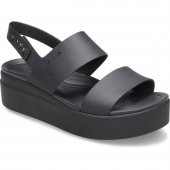 Crocs 206453-060 Brooklyn Low Wedge Kadın Sandalet - 5