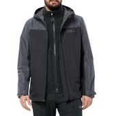 Jack Wolfskin 1115311-6001 Taubenberg 3IN1 M Erkek Oudoor Mont - 1